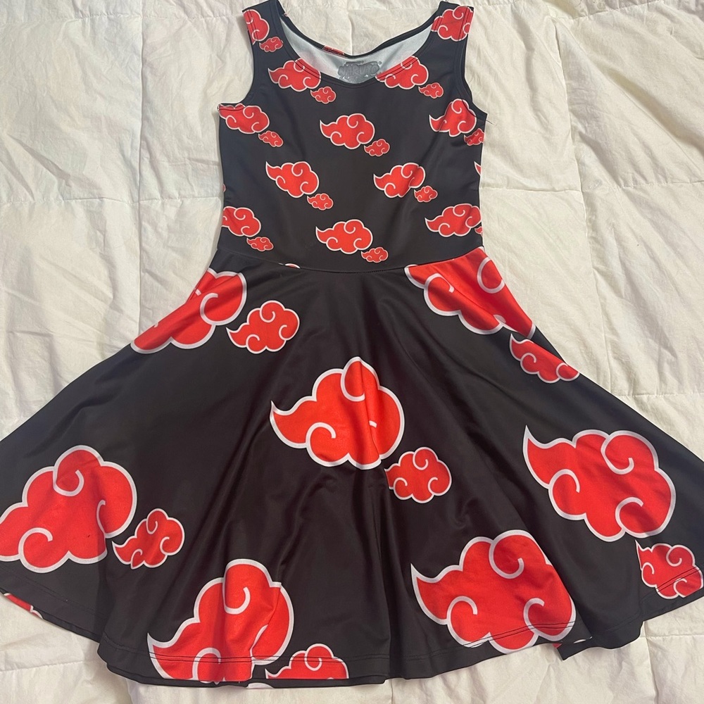 Naruto Akatsuki Skater Dress
